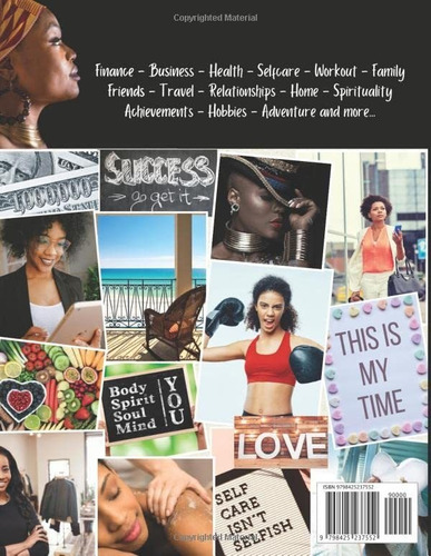 Book : Vision Board Clip Art Magazine For Black Women 200..